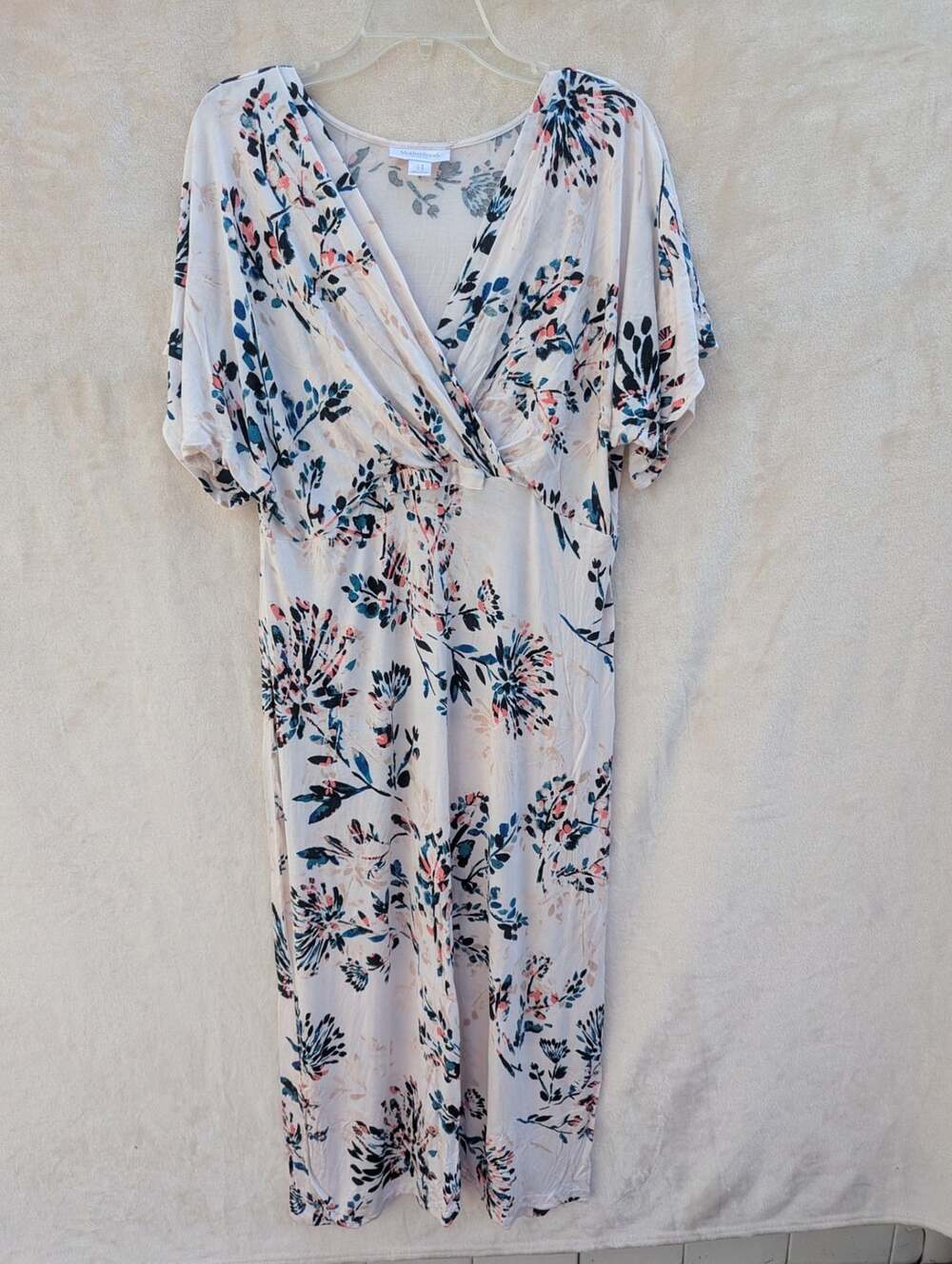 Motherhood Nursing Floral Maxi Dress Size M